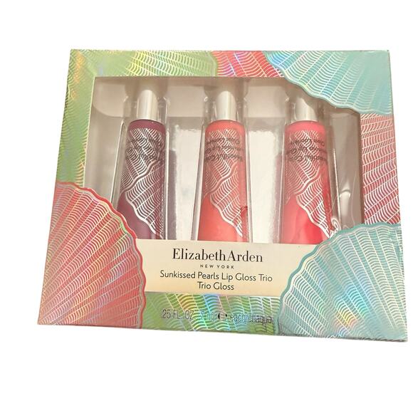 Pacsafe Handbags - Elizabeth Arden New York Sunkissed Pearls Lip Gloss Trio New Sealed